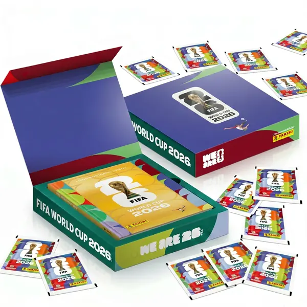 Álbum Caixa Personalizada Ouro oficial Panini FIFA World Cup 2026
