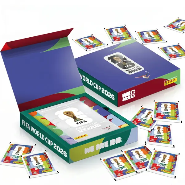 Álbum Caixa Personalizada Prata oficial Panini FIFA World Cup 2026