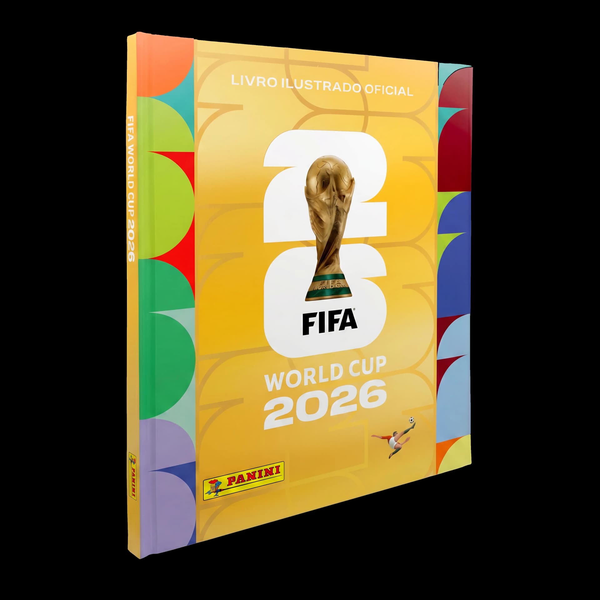 Álbum Capa Ouro oficial Panini Copa 2026