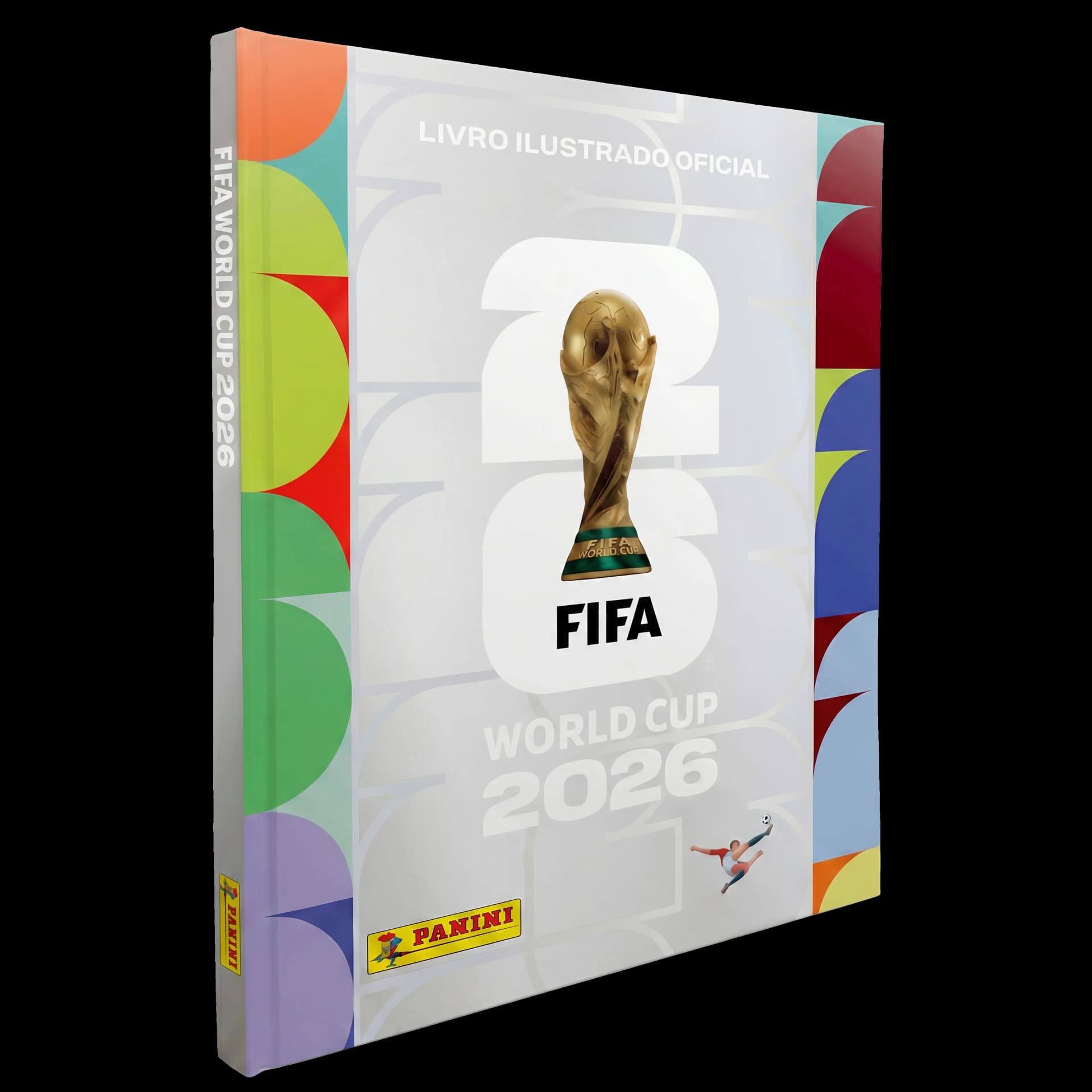 Álbum Capa Prata oficial Panini Copa 2026